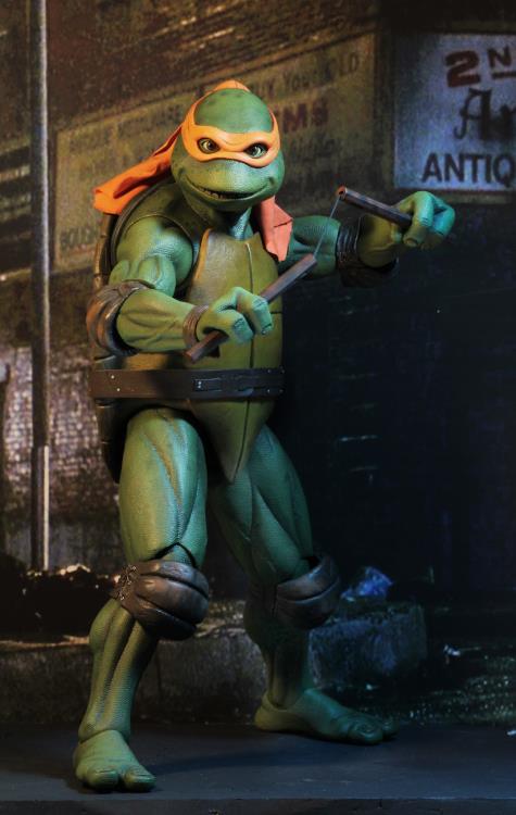 TMNT 1990 Movie 1/4 Scale - Michelangelo Action Figure